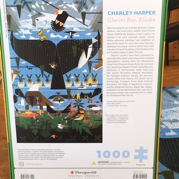 Charley Harper 1000 Piece Puzzle - Picture 2 of 3